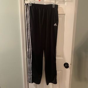Adidas snap athletic pants sweats bundle 3 for $3